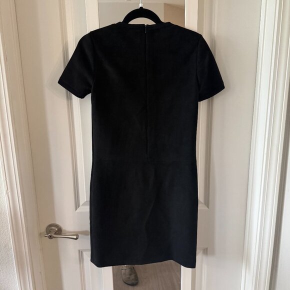 Elie Tahari Black Short Sleeve Mini Dress Size US 0 Color Black - Picture 6 of 7